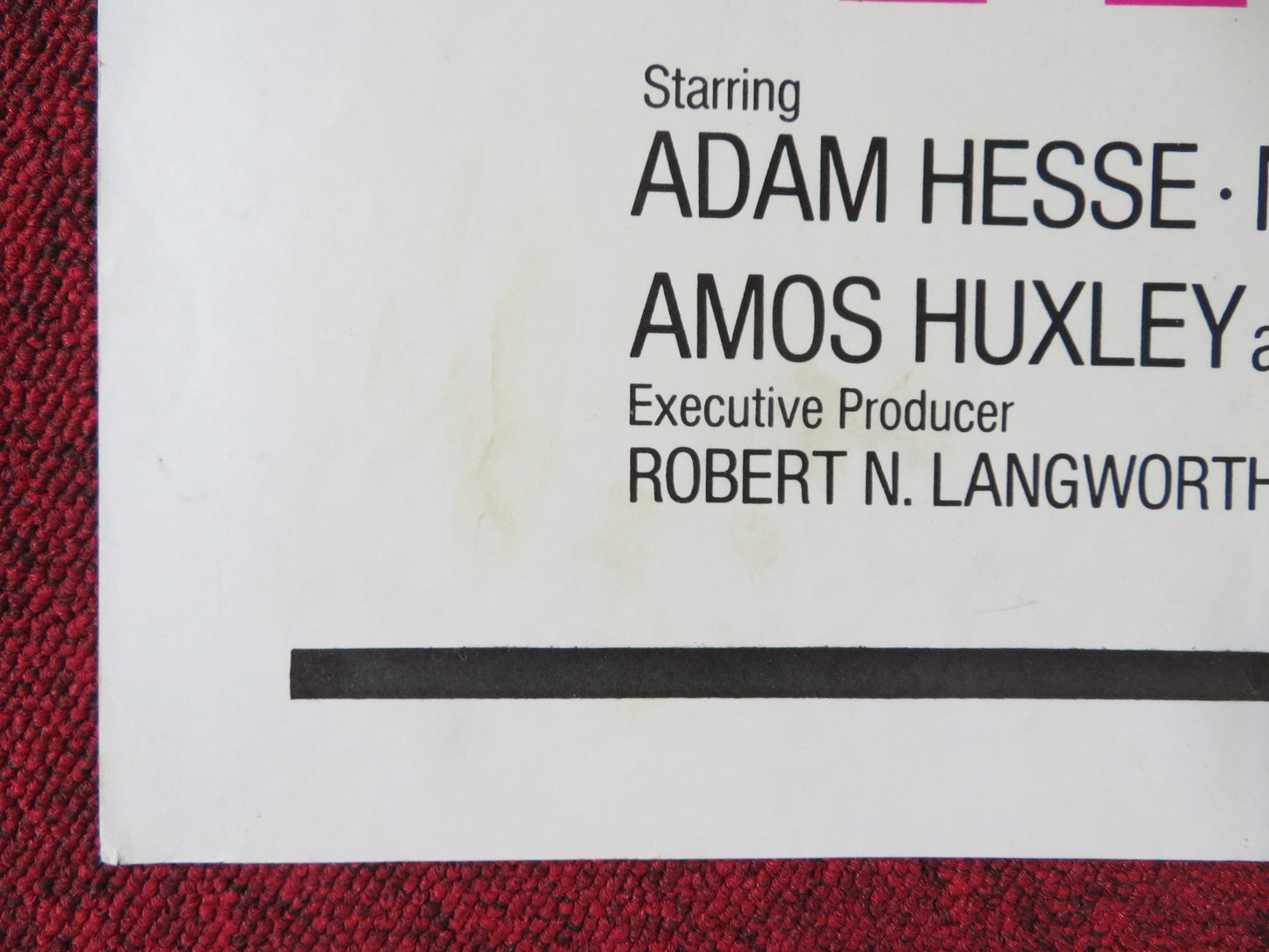 PREACHERMAN FOLDED US ONE SHEET POSTER ALBERT T. VIOLA ILENE KRISTEN 1971 Rendezvous Cinema Movie posters