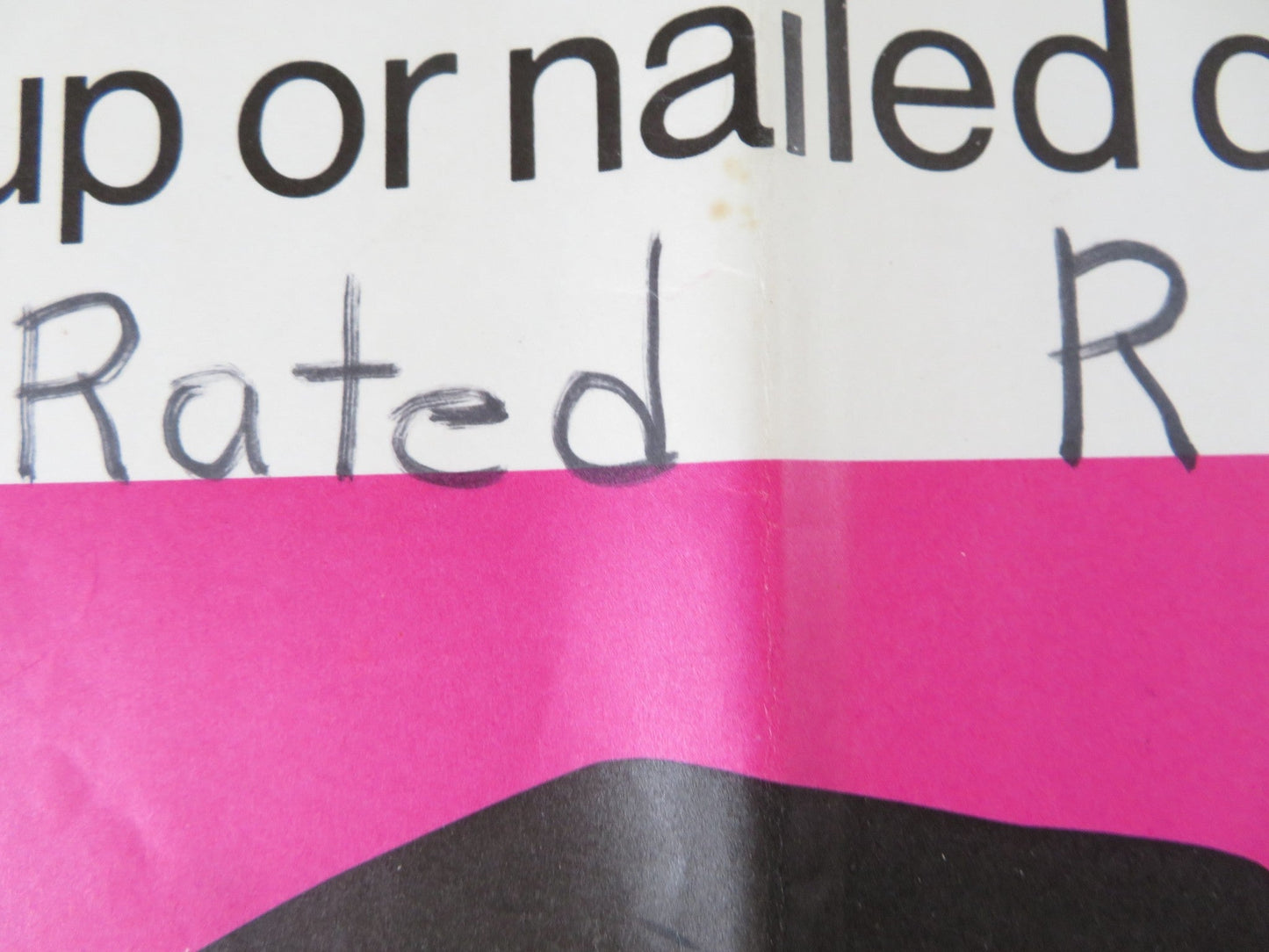 PREACHERMAN FOLDED US ONE SHEET POSTER ALBERT T. VIOLA ILENE KRISTEN 1971 Rendezvous Cinema Movie posters