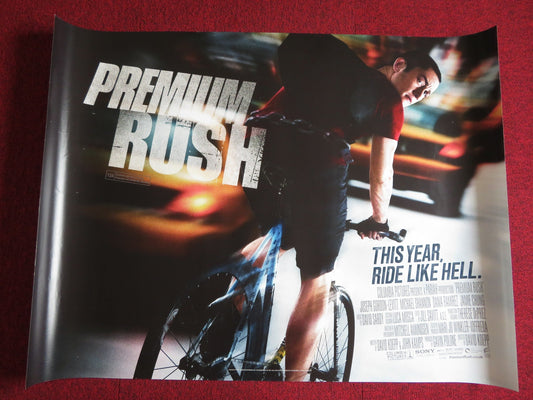 PREMIUM RUSH UK QUAD (30"x 40") ROLLED POSTER JOSEPH GORDON - LEVITT 2012 Rendezvous Cinema Movie posters