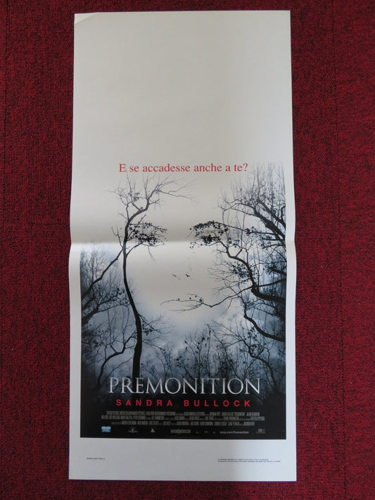 PREMONITION ITALIAN LOCANDINA POSTER SANDRA BULLOCK JULIAN MCMAHON 2007 Rendezvous Cinema Movie posters
