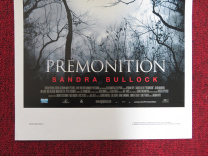 PREMONITION ITALIAN LOCANDINA POSTER SANDRA BULLOCK JULIAN MCMAHON 2007 Rendezvous Cinema Movie posters