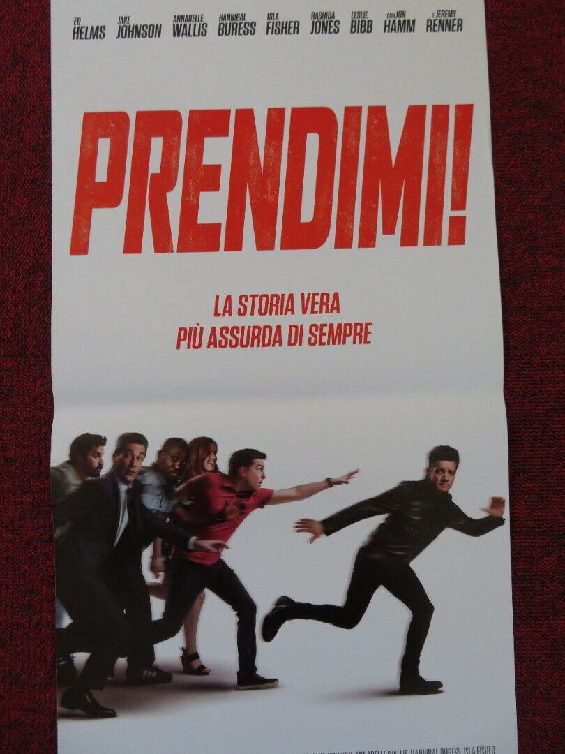 PRENDIMI! ITALIAN LOCANDINA (27.5"x12.5") POSTER ED HELMS LIL REL HOWERY 2018 Rendezvous Cinema Movie posters