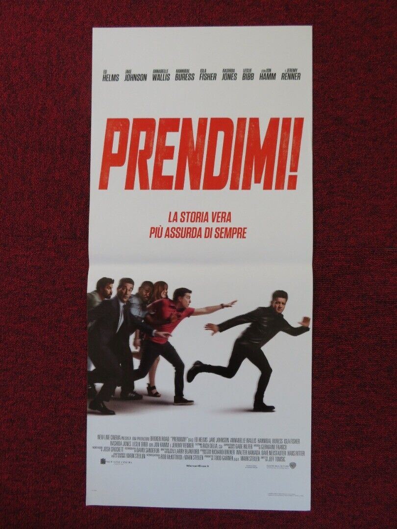 PRENDIMI! ITALIAN LOCANDINA (27.5"x12.5") POSTER ED HELMS LIL REL HOWERY 2018 Rendezvous Cinema Movie posters