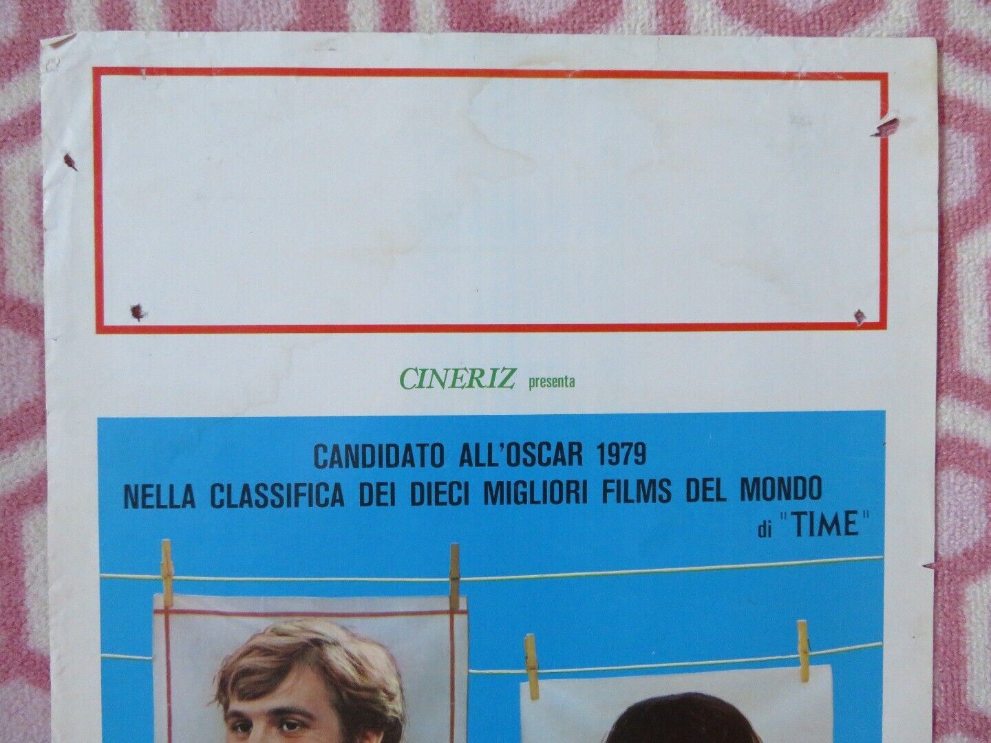 PREPARATE I FAZZOLETTI ITALIAN LOCANDINA (27.5"x13") POSTER 1978 Movie posters