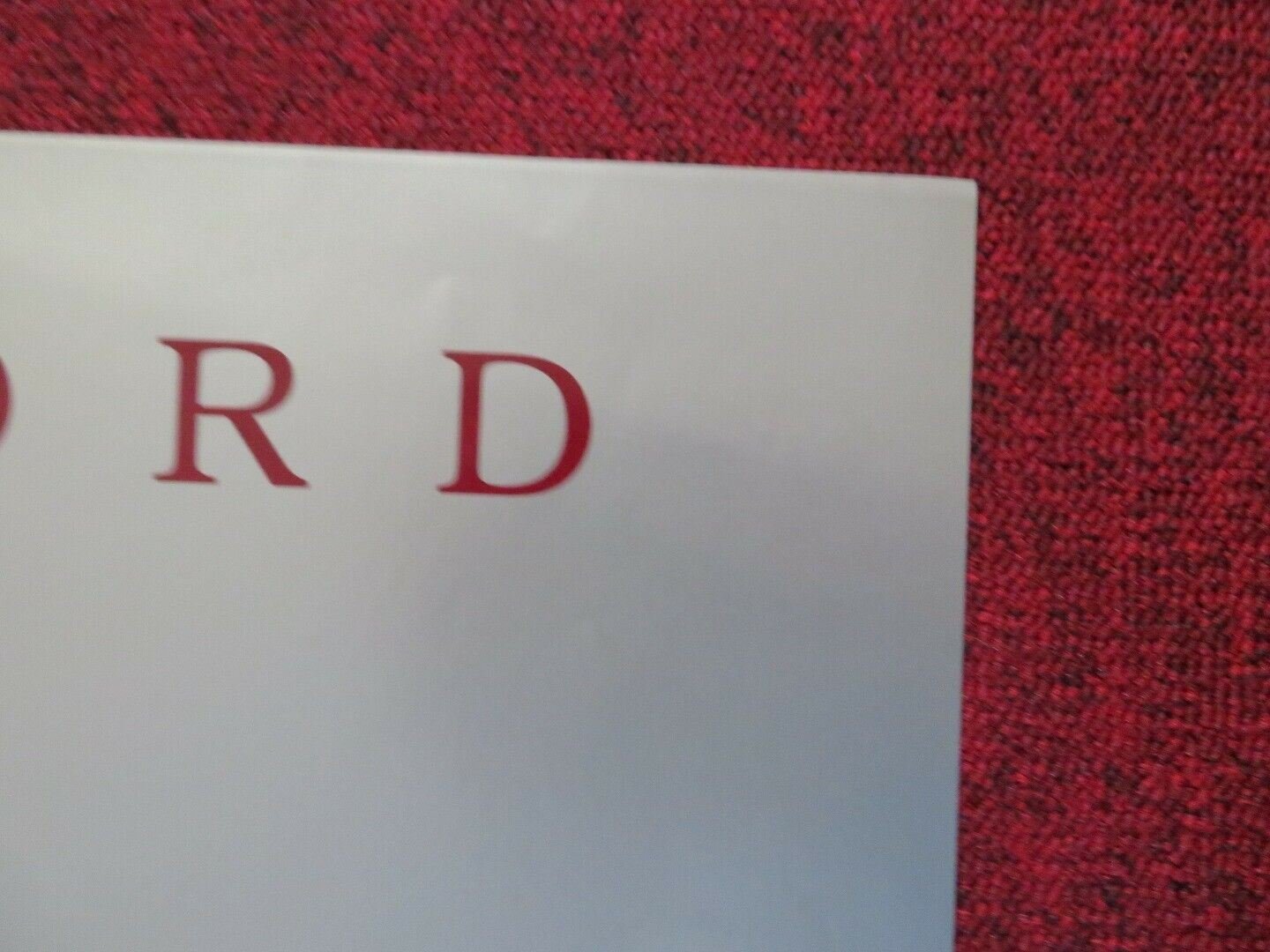 PRESUMED INNOCENT FOLDED US ONE SHEET POSTER HARRISON FORD 1990 Movie posters