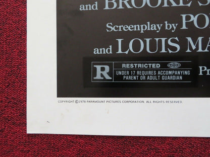 PRETTY BABY FOLDED US ONE SHEET POSTER BROOKE SHIELDS SUSAN SARANDON 1978 Movie posters