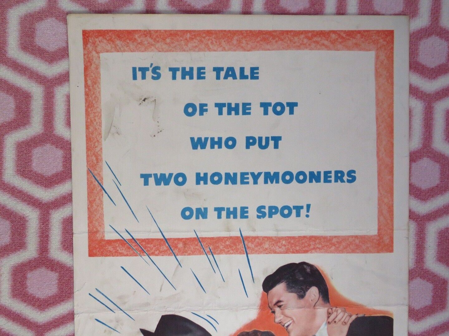 PRETTY BABY US INSERT (14"x 36") POSTER DENNIS MORGAN BETSY DRAKE 1950 Movie posters