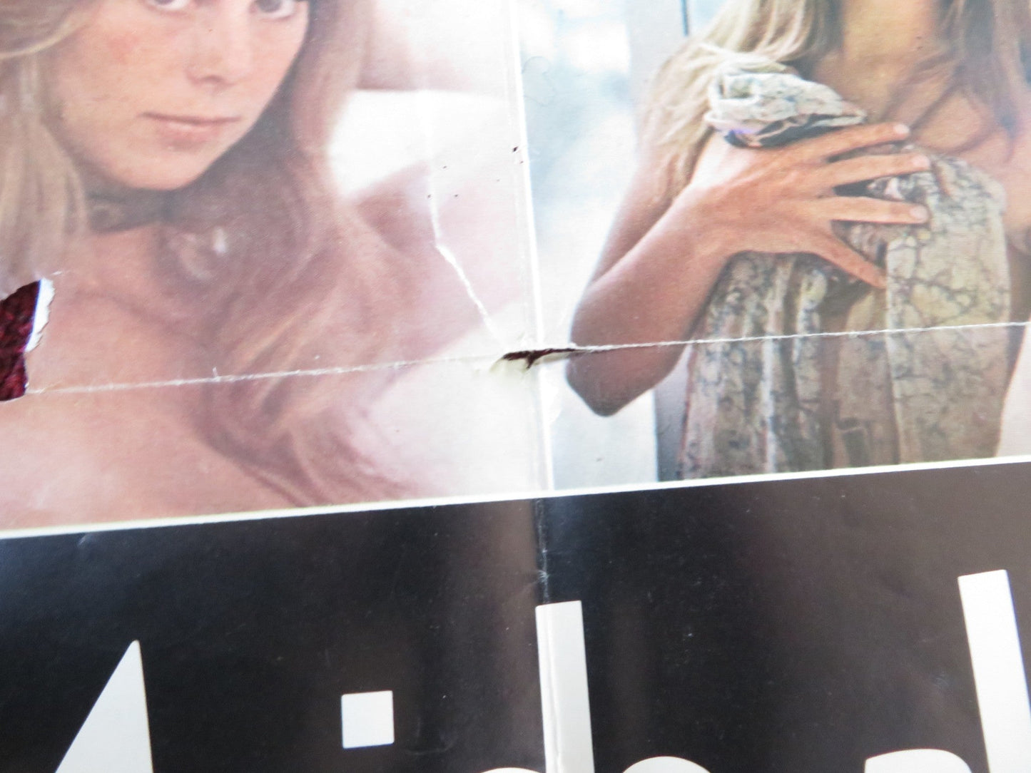 PRETTY MAIDS ALL IN A ROW FOLDED US ONE SHEET POSTER ROCK HUDSON 1971 Rendezvous Cinema Movie posters