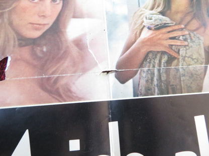 PRETTY MAIDS ALL IN A ROW FOLDED US ONE SHEET POSTER ROCK HUDSON 1971 Rendezvous Cinema Movie posters