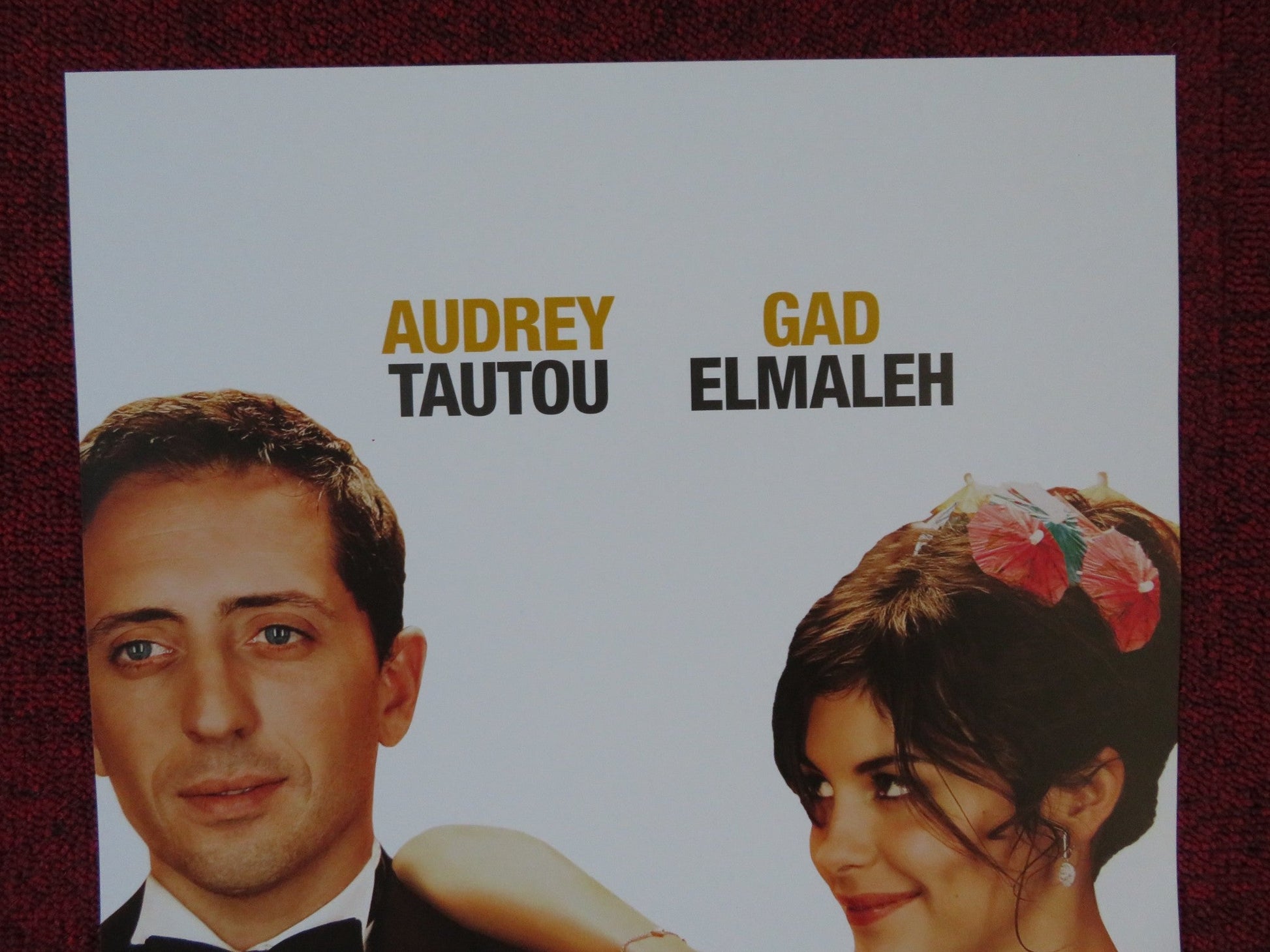 PRICELESS ITALIAN LOCANDINA POSTER AUDEY TAUTOU GAD ELMALEH 2007 Rendezvous Cinema Movie posters