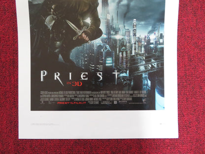 PRIEST ITALIAN LOCANDINA POSTER PAUL BETTANY KARL URBAN 2011 Rendezvous Cinema Movie posters