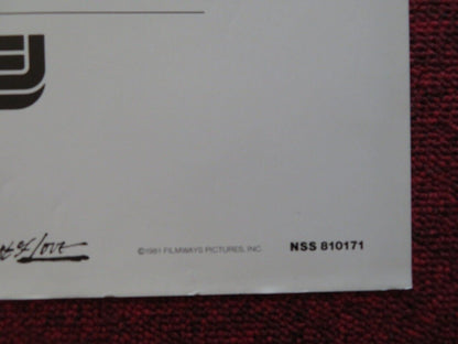 PRIEST OF LOVE FOLDED US ONE SHEET POSTER IAN MCKELLEN PENELOPE KEITH 1981 Movie posters