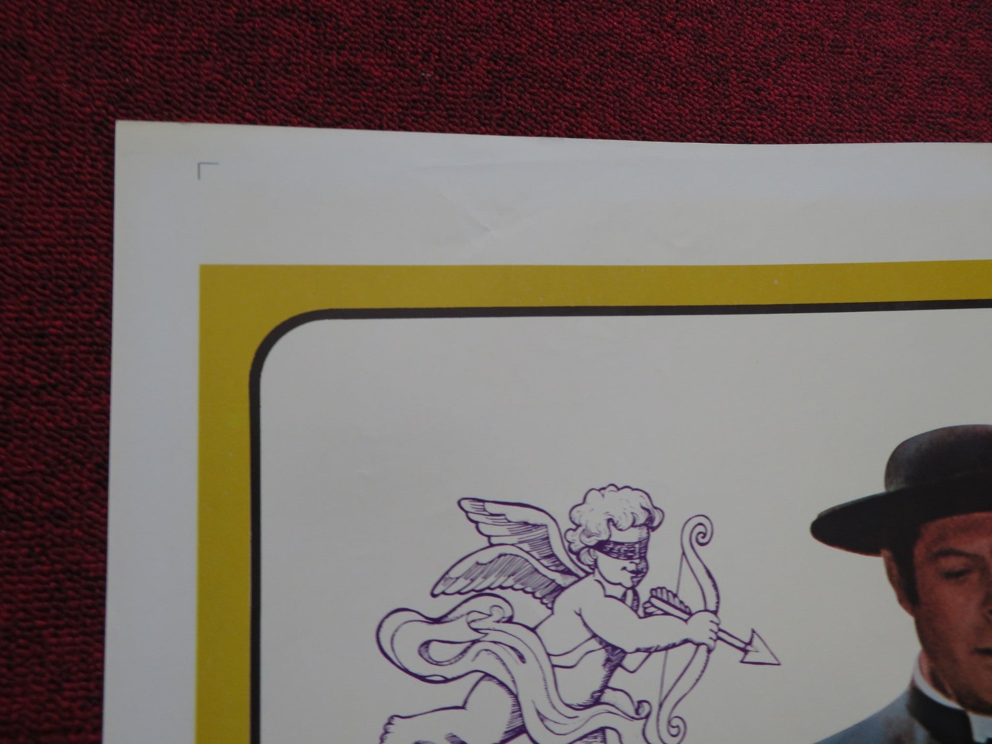 PRIEST'S WIFE FOLDED US ONE SHEET POSTER SOPHIA LOREN MARCELLO MASTROIANNI 1971 Rendezvous Cinema Movie posters