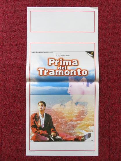 PRIMA DEL TRAMONTO ITALIAN LOCANDINA POSTER COSTANTINO CARROZZA SEBASTIANO 1999 Rendezvous Cinema Movie posters