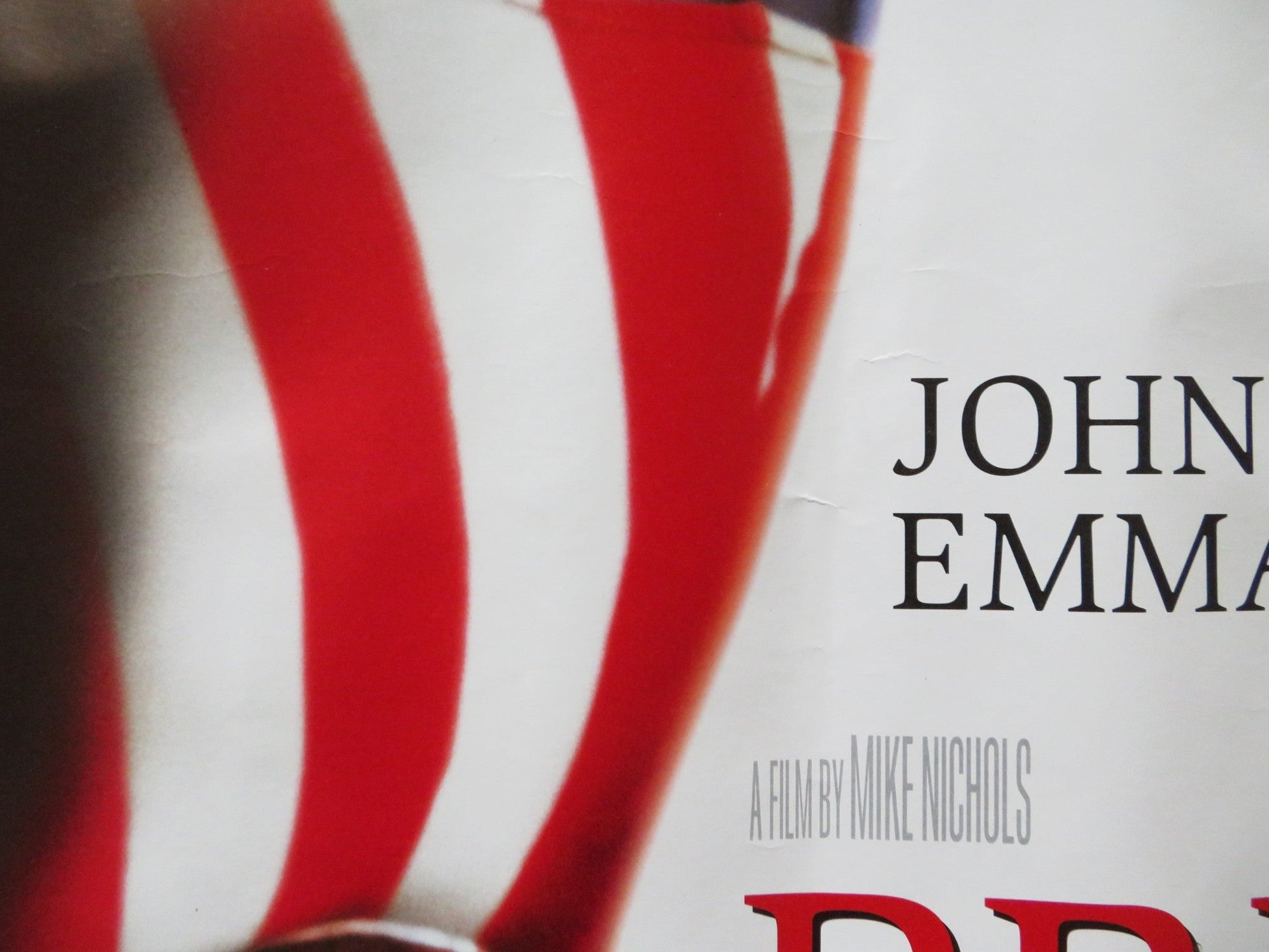 PRIMARY COLORS UK QUAD (30"x 40") ROLLED POSTER JOHN TRAVOLTA EMMA THOMPSON 1998 Rendezvous Cinema Movie posters