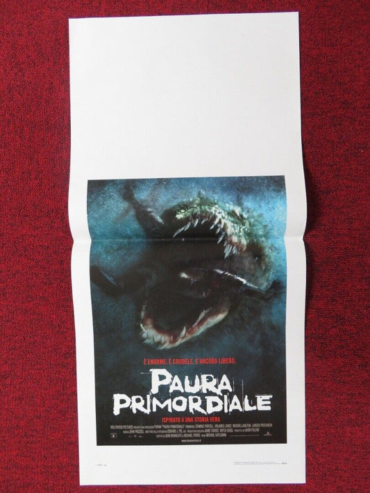 PRIMEVAL ITALIAN LOCANDINA (27.5"x13") POSTER D PURCELL B LANGTON 2004 Movie posters