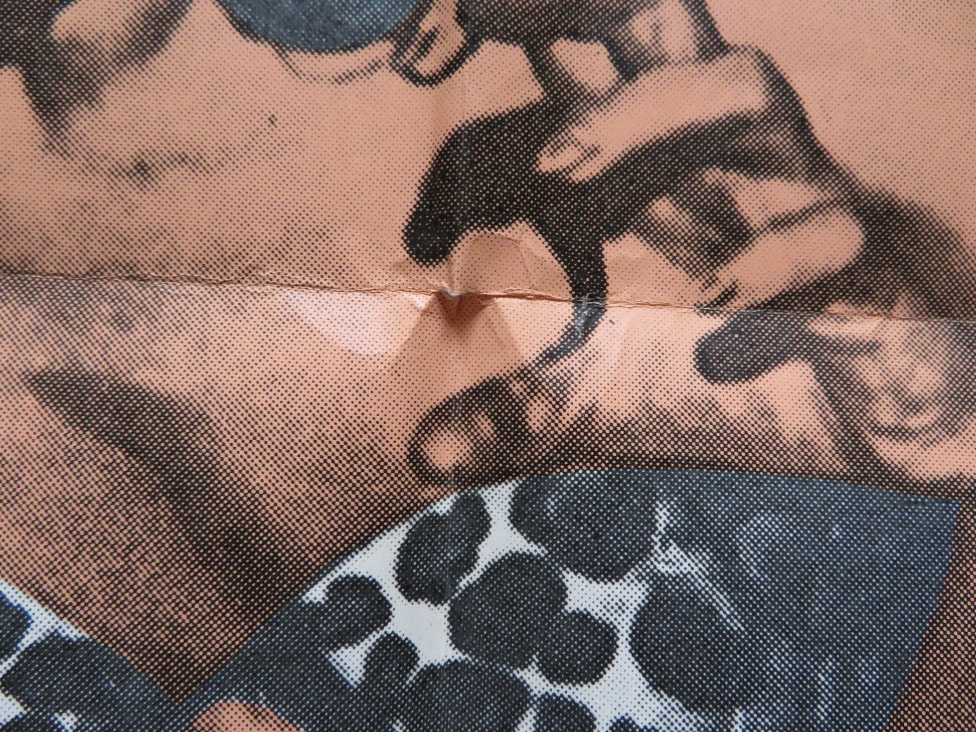 PRIMITIVE LONDON FOLDED US ONE SHEET POSTER DAVID GELL MACDONALD HOBLEY 1970 Rendezvous Cinema Movie posters