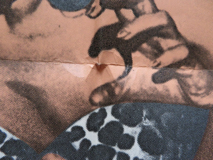 PRIMITIVE LONDON FOLDED US ONE SHEET POSTER DAVID GELL MACDONALD HOBLEY 1970 Rendezvous Cinema Movie posters