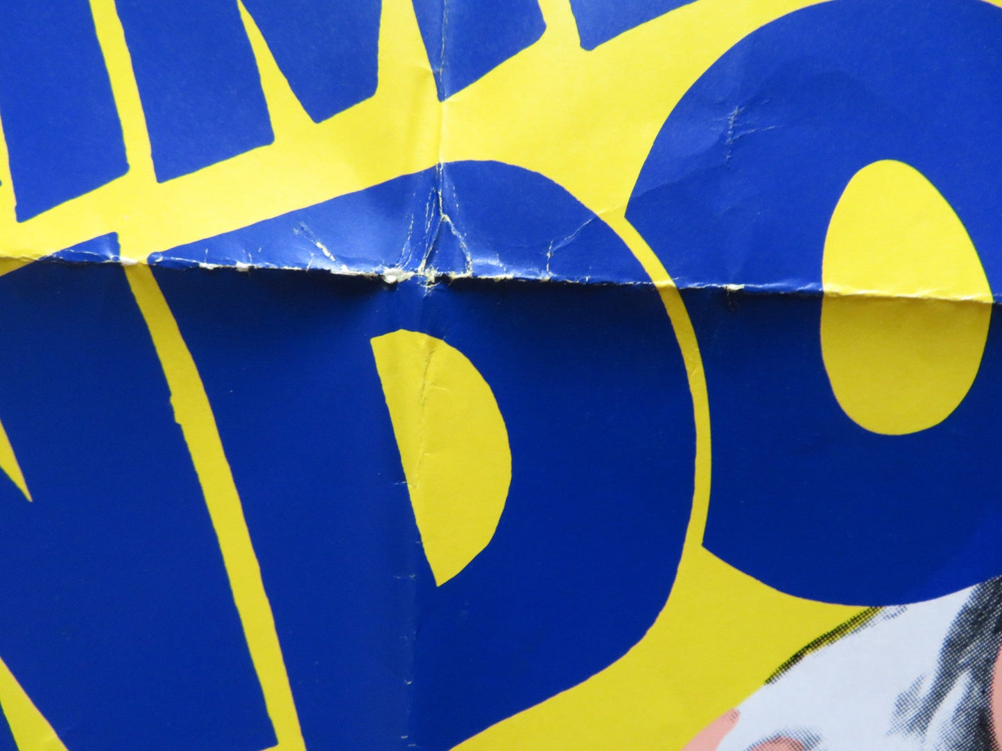 PRIMITIVE LONDON FOLDED US ONE SHEET POSTER DAVID GELL MACDONALD HOBLEY 1970 Rendezvous Cinema Movie posters