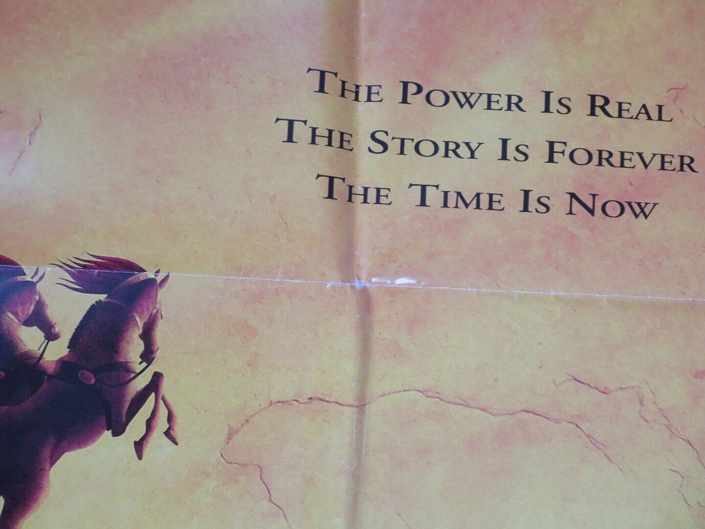 PRINCE OF EGYPT FOLDED US ONE SHEET POSTER VAL KILMER RALPH FIENNES 1998 Movie posters