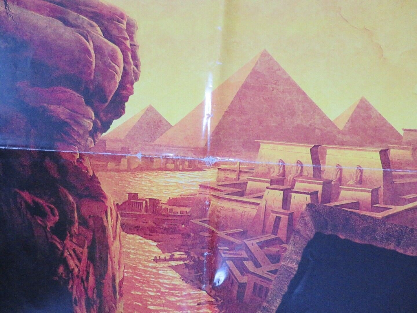 PRINCE OF EGYPT FOLDED US ONE SHEET POSTER VAL KILMER RALPH FIENNES 1998 Movie posters