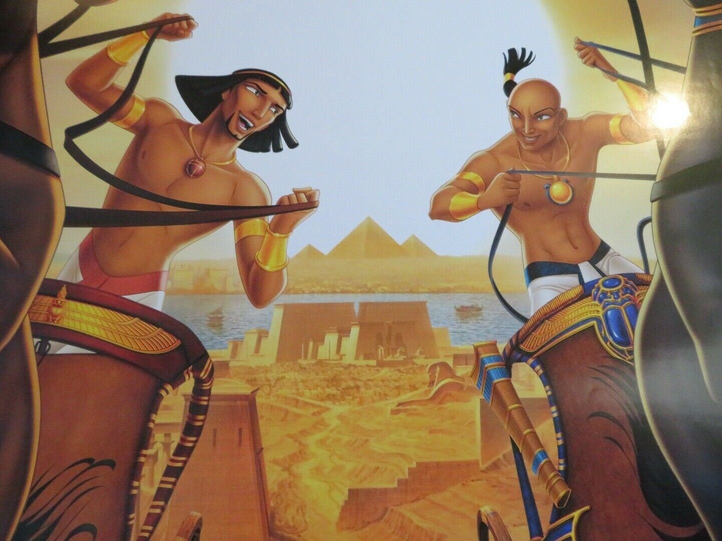 PRINCE OF EGYPT US ONE SHEET ROLLED POSTER VAL KILMER DANNY GLOVER 1998 - Rendezvous Cinema