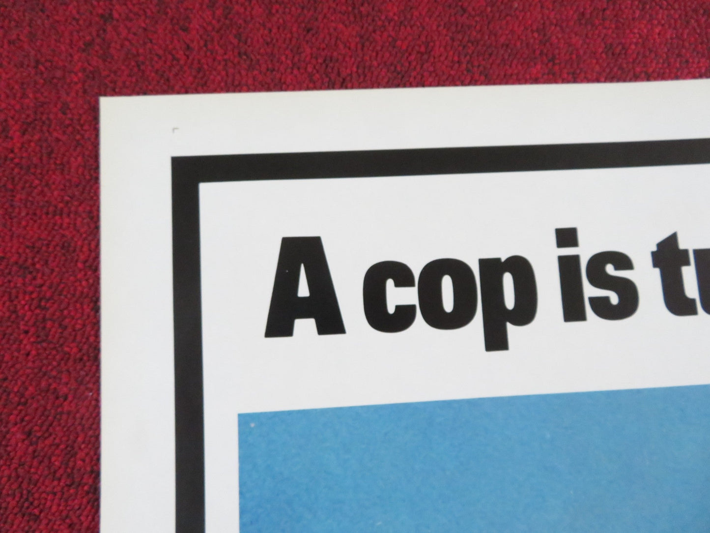 PRINCE OF THE CITY - B FOLDED US ONE SHEET POSTER TREAT WILLIAMS ORBACH 1981 Rendezvous Cinema Movie posters