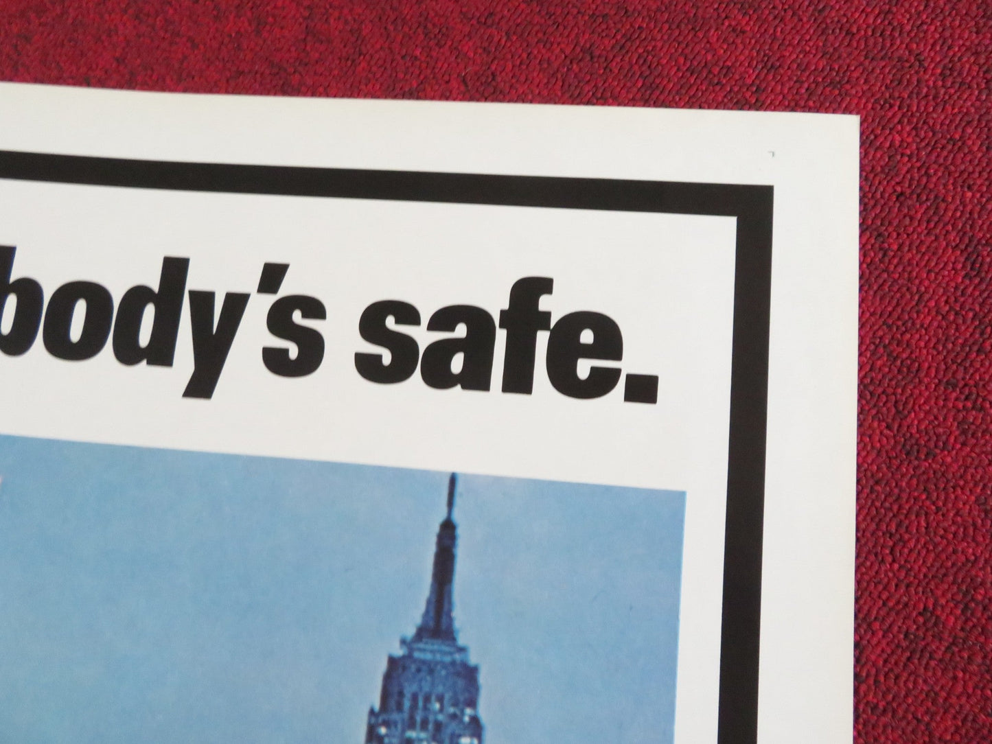 PRINCE OF THE CITY - B FOLDED US ONE SHEET POSTER TREAT WILLIAMS ORBACH 1981 Rendezvous Cinema Movie posters