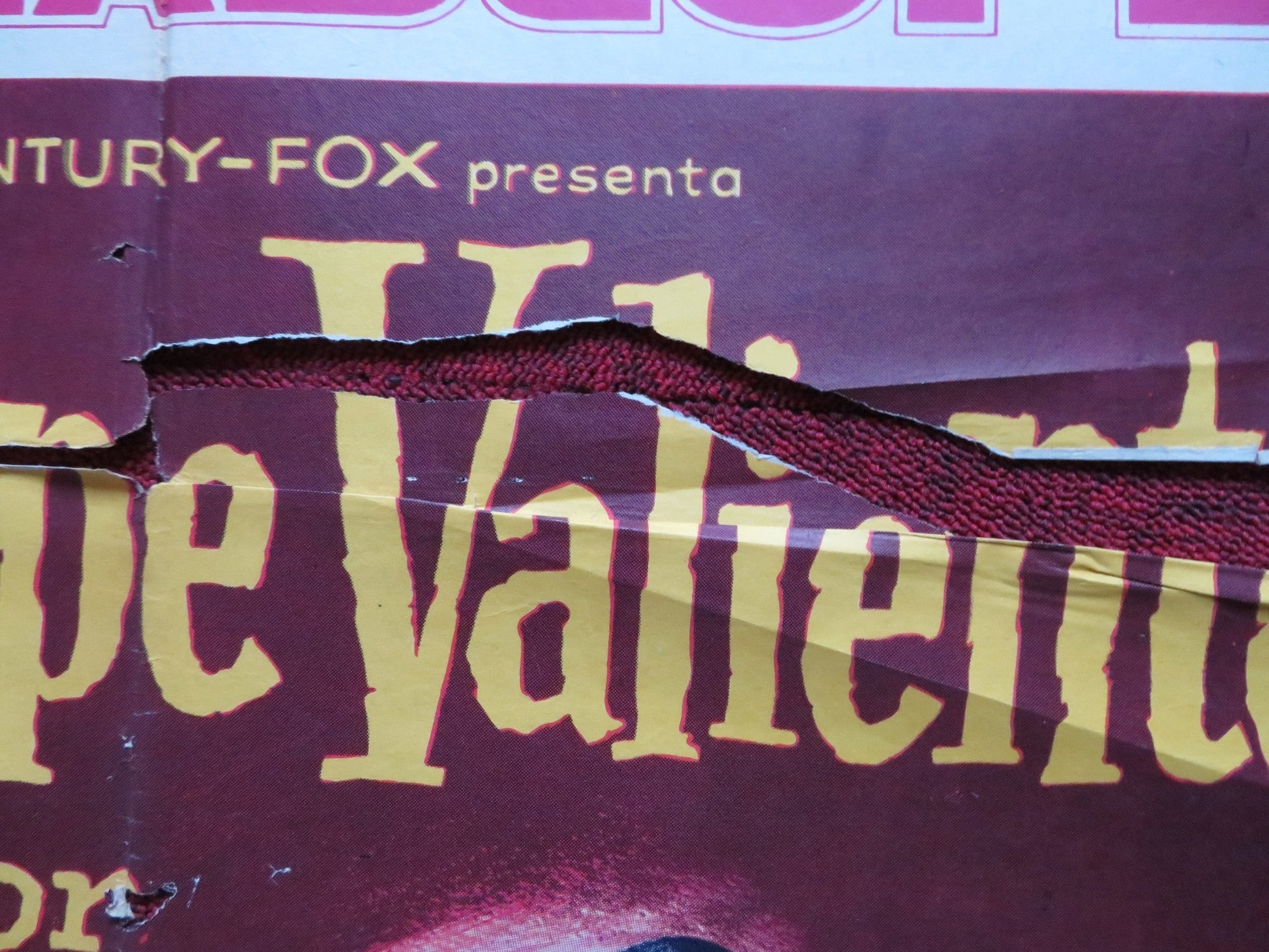 PRINCE VALIANT SPANISH POSTER JAMES MASON JANET LEIGH 1954 Rendezvous Cinema Movie posters