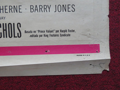 PRINCE VALIANT SPANISH POSTER JAMES MASON JANET LEIGH 1954 Rendezvous Cinema Movie posters