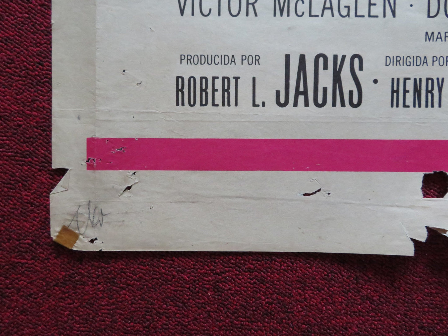 PRINCE VALIANT SPANISH POSTER JAMES MASON JANET LEIGH 1954 Rendezvous Cinema Movie posters