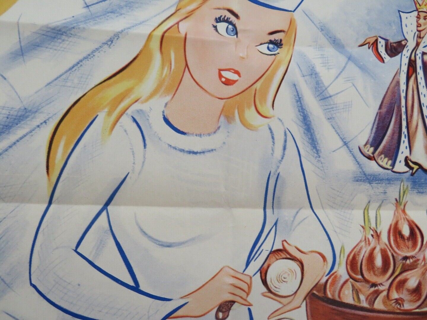 PRINCESS CINDERELLA Cenerentola e il signor Bonaventura US ONE SHEET POSTER '55 Movie posters