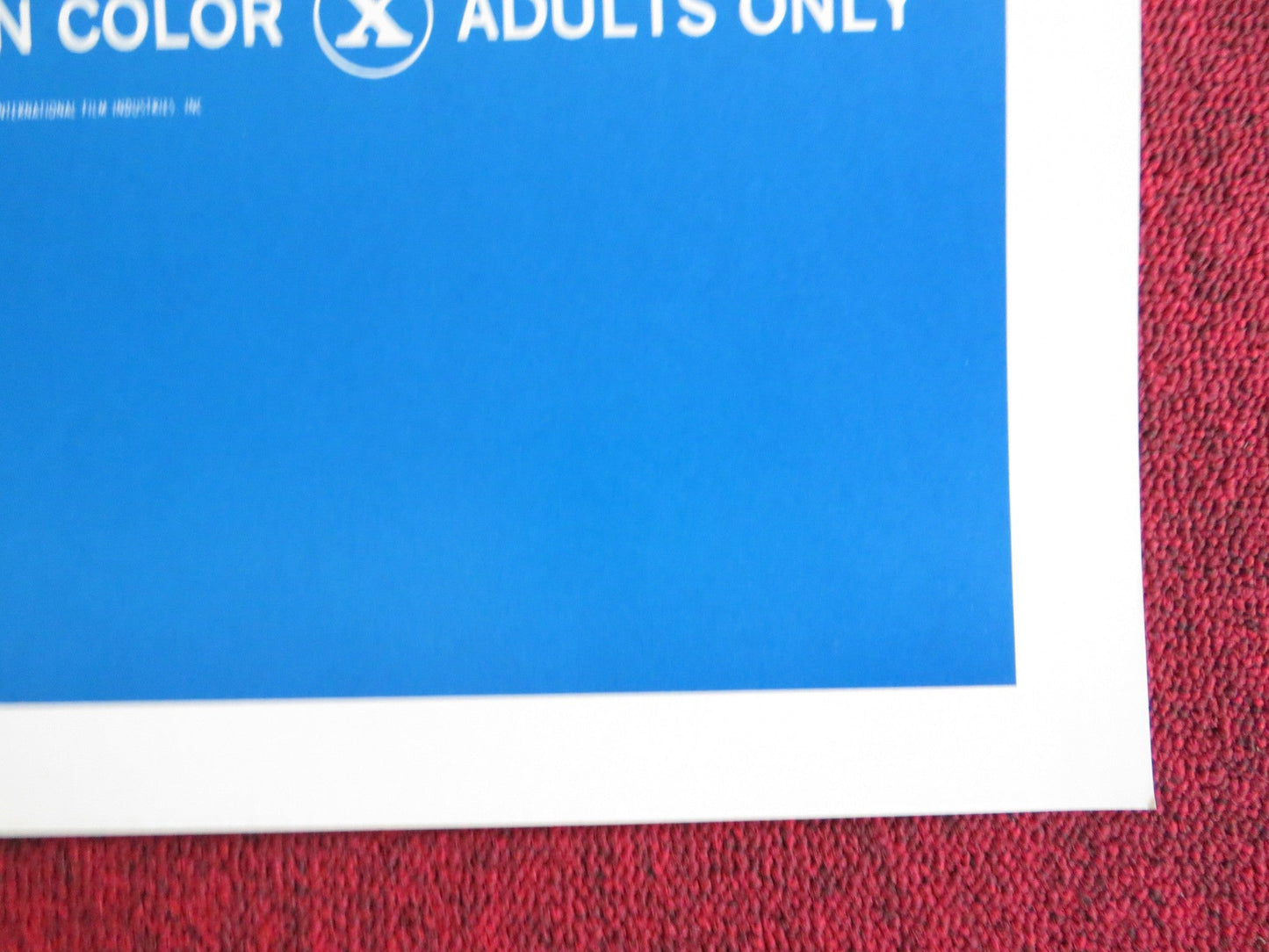 PRINCESS SEKA US TRI FOLDED ONE SHEET ROLLED POSTER SEKA ERIC EDWARDS 1980 Rendezvous Cinema Movie posters