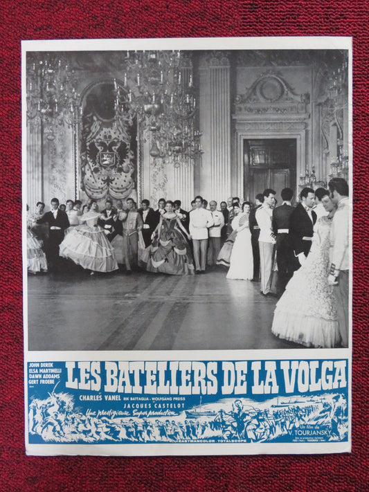 PRISONER OF THE VOLGA FRENCH FLYER JOHN DEREK ELSA MARTINELLI 1959 Rendezvous Cinema Movie posters