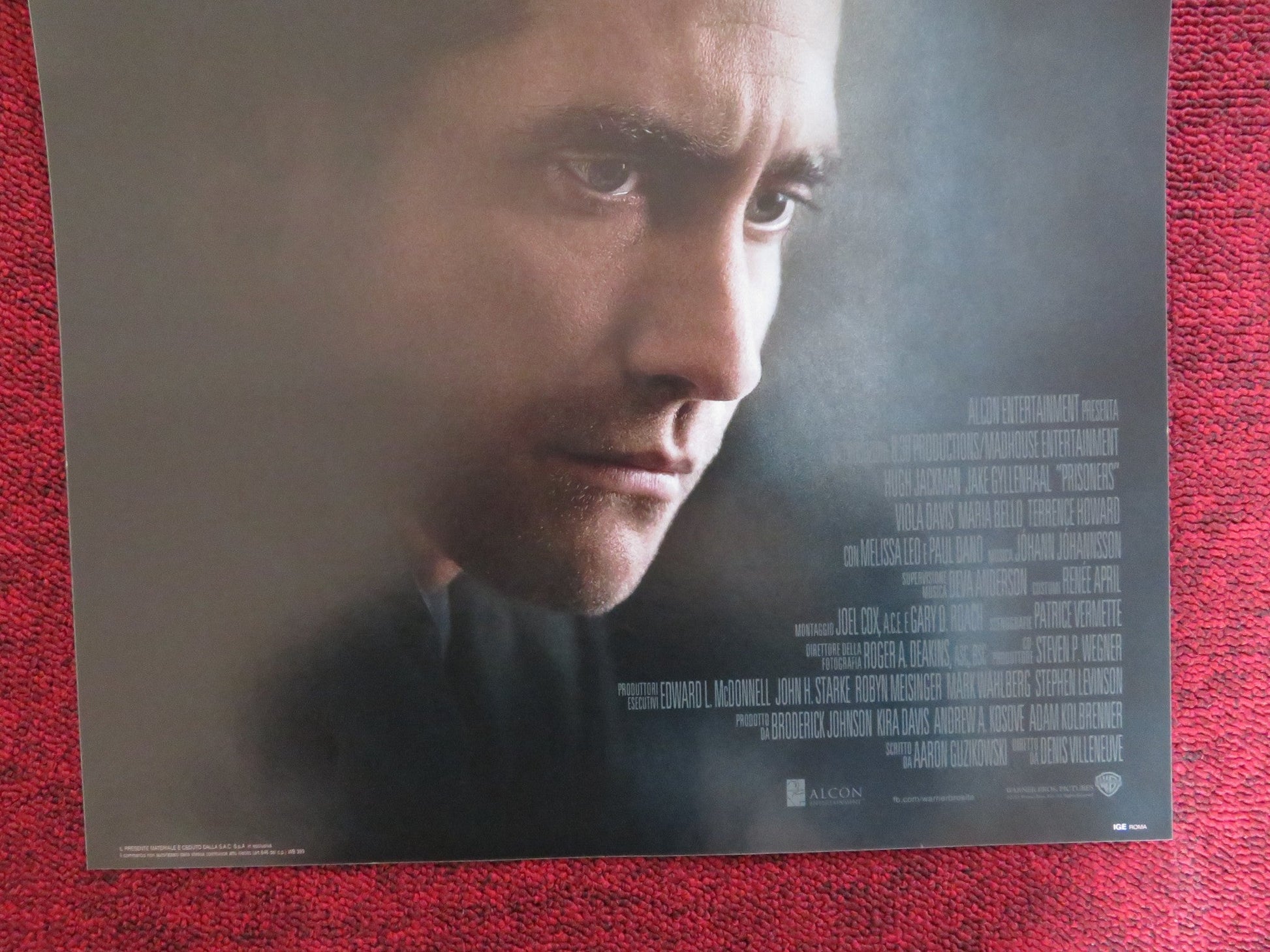 PRISONERS ITALIAN LOCANDINA POSTER HUGH JACKMAN JAKE GYLLENHAAL 2013 Rendezvous Cinema Movie posters