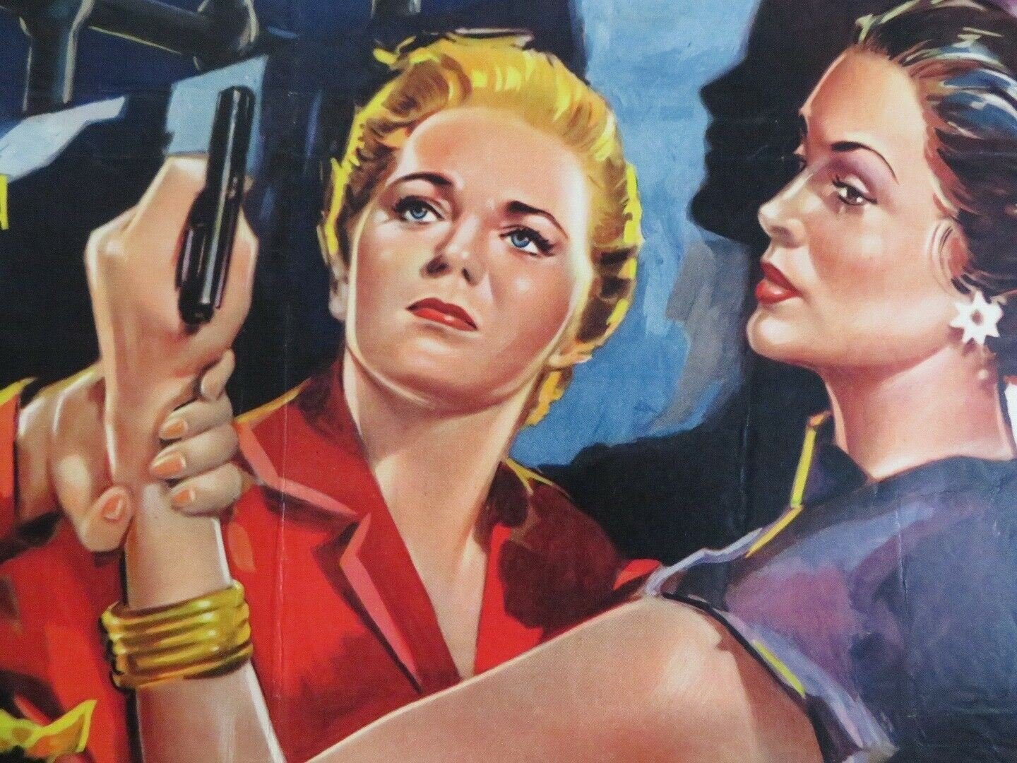 PRISONNIERE DU DESTIN/Incatenata dal destino BELGIUM (13"x 20.5") POSTER 1956 Movie posters