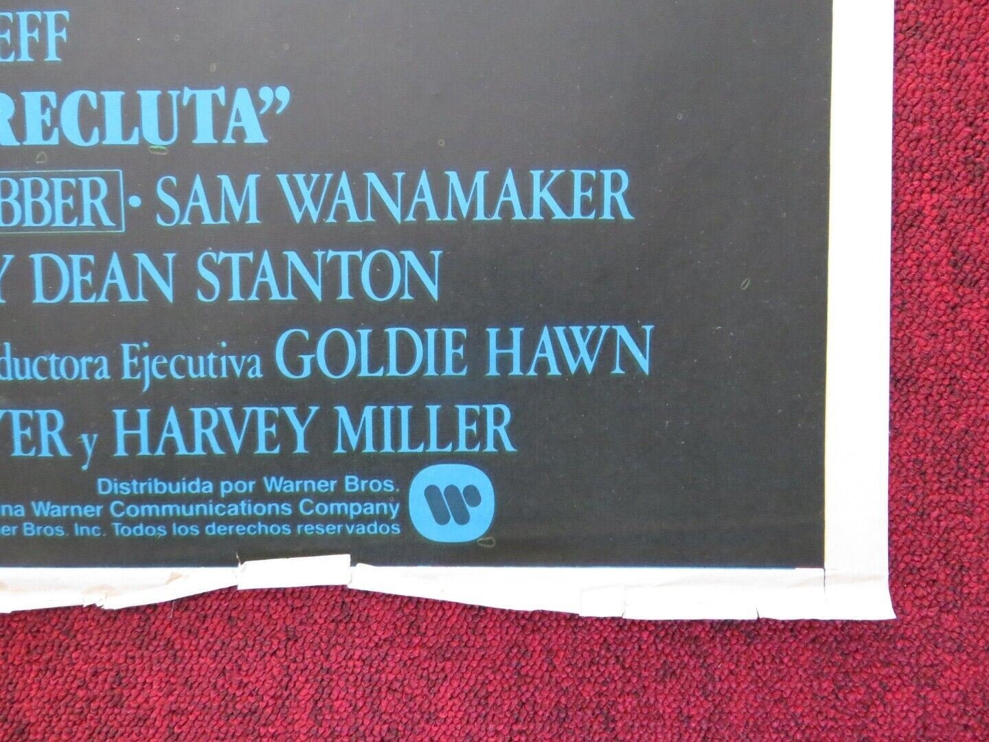 PRIVATE BENJAMIN ARGENTINA ONE SHEET POSTER GOLDIE HAWN EILEEN BRENNAN 1980 - Rendezvous Cinema