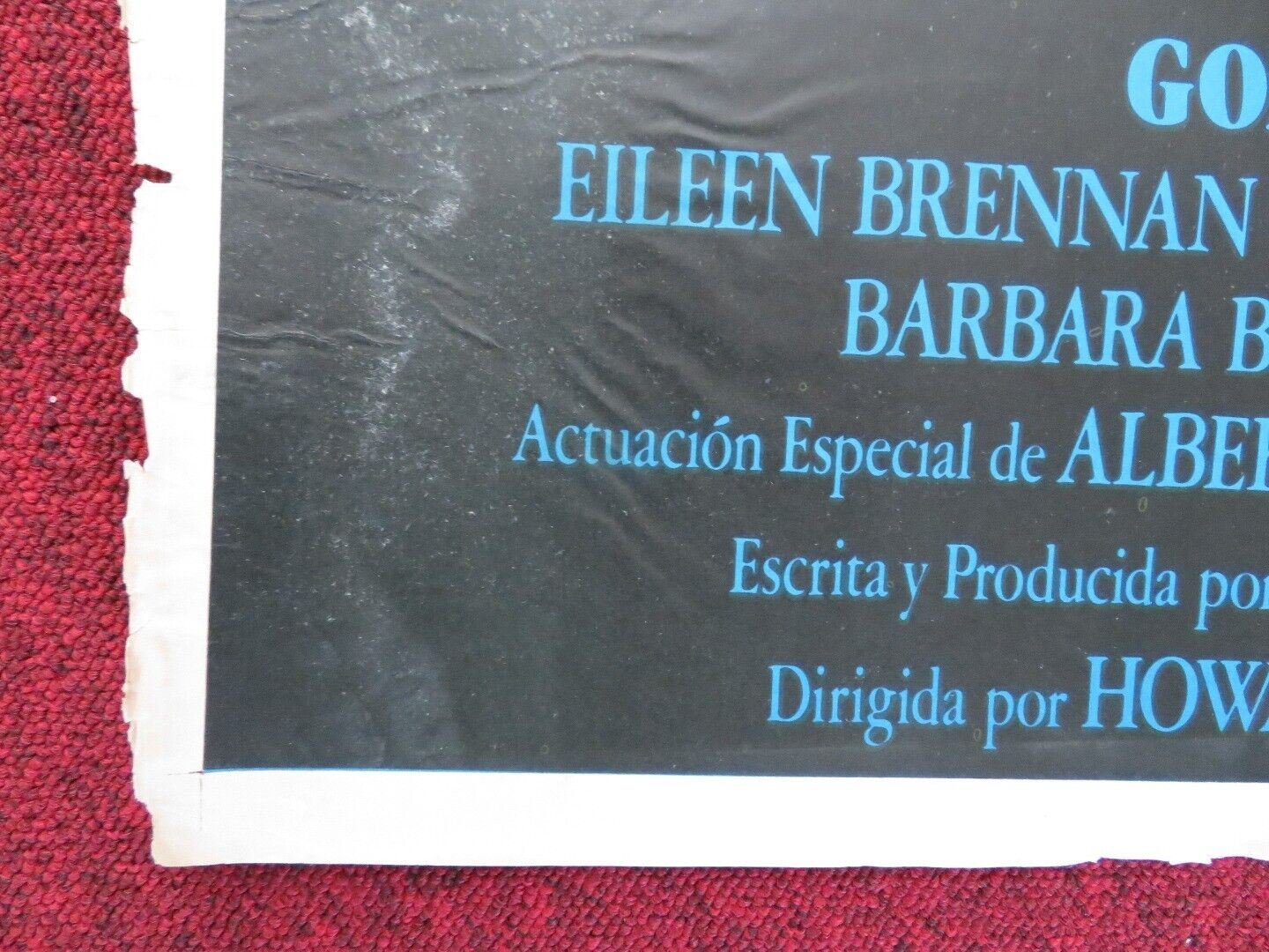 PRIVATE BENJAMIN ARGENTINA ONE SHEET POSTER GOLDIE HAWN EILEEN BRENNAN 1980 - Rendezvous Cinema