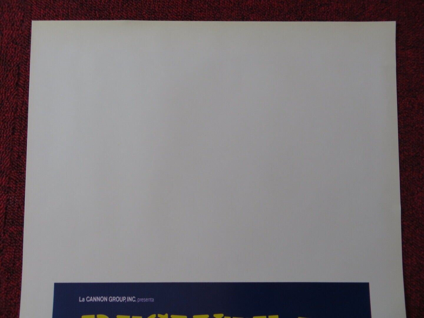 PRIVATE POPSICLE ITALIAN LOCANDINA (27.5"x13") POSTER JONATHAN SEGALL 1982 Movie posters