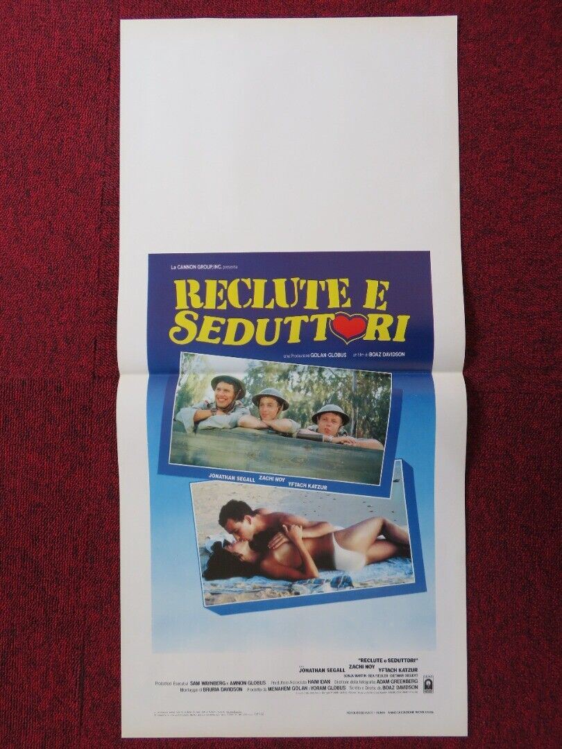 PRIVATE POPSICLE ITALIAN LOCANDINA (27.5"x13") POSTER JONATHAN SEGALL 1982 Movie posters