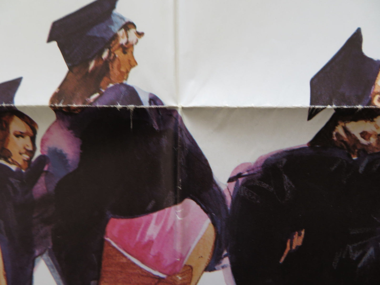 PRIVATE SCHOOL FOLDED US ONE SHEET POSTER PHOEBE CATES BETSY RUSSELL 1983 Rendezvous Cinema Movie posters