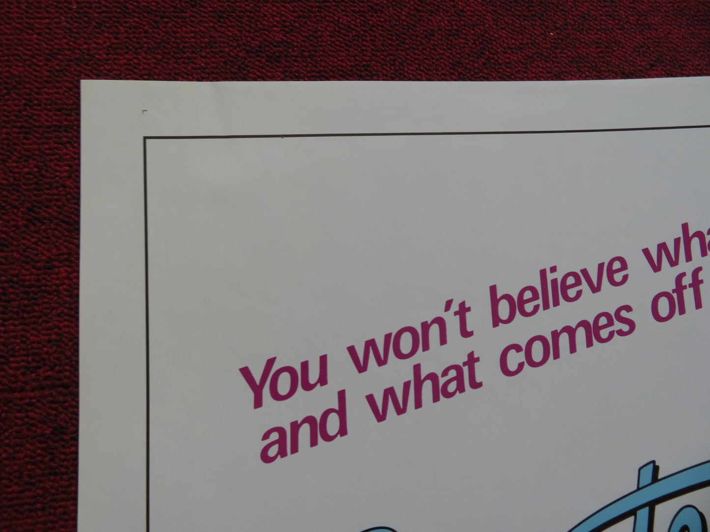 PRIVATE SCHOOL FOLDED US ONE SHEET POSTER PHOEBE CATES BETSY RUSSELL 1983 Rendezvous Cinema Movie posters