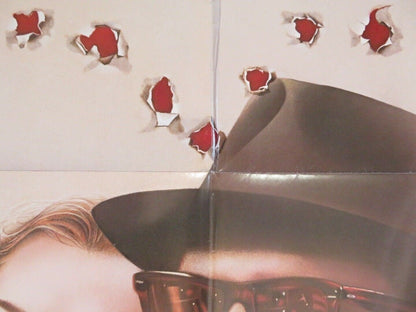 PRIZZI'S HONOR FOLDED US ONE SHEET POSTER JACK NICHOLSON KATHLEEN TURNER 1985 Movie posters