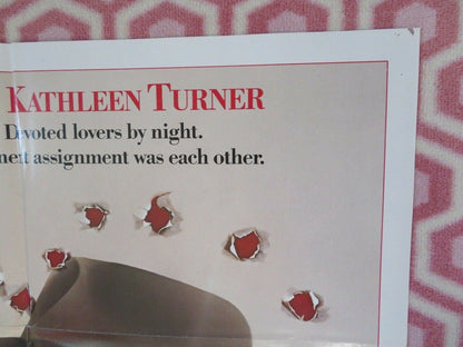 PRIZZI'S HONOR FOLDED US ONE SHEET POSTER JACK NICHOLSON KATHLEEN TURNER 1985 Movie posters