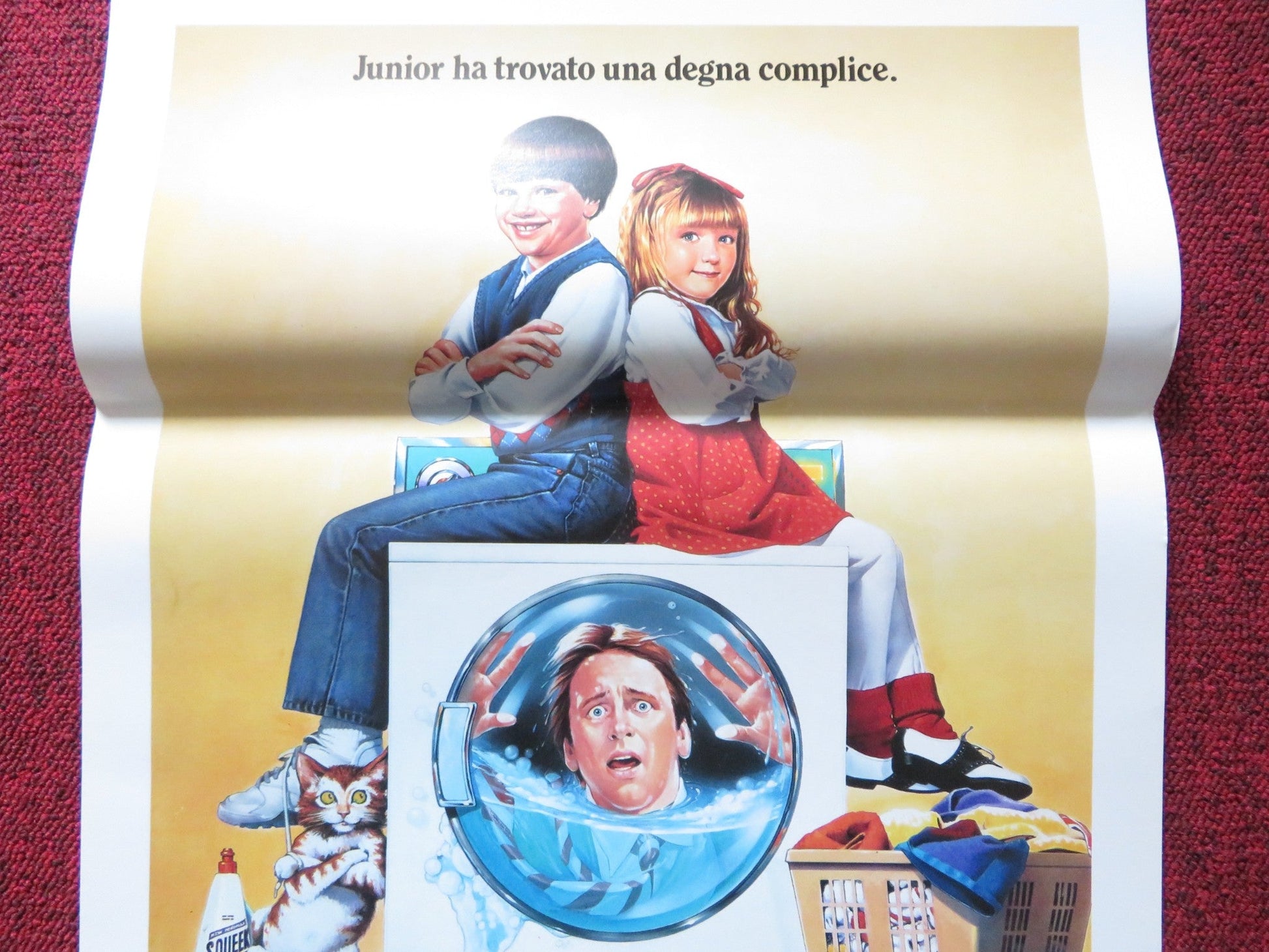 PROBLEM CHILD 2 ITALIAN LOCANDINA POSTER JOHN RITTER MICHAEL OLIVER 1992 Rendezvous Cinema Movie posters