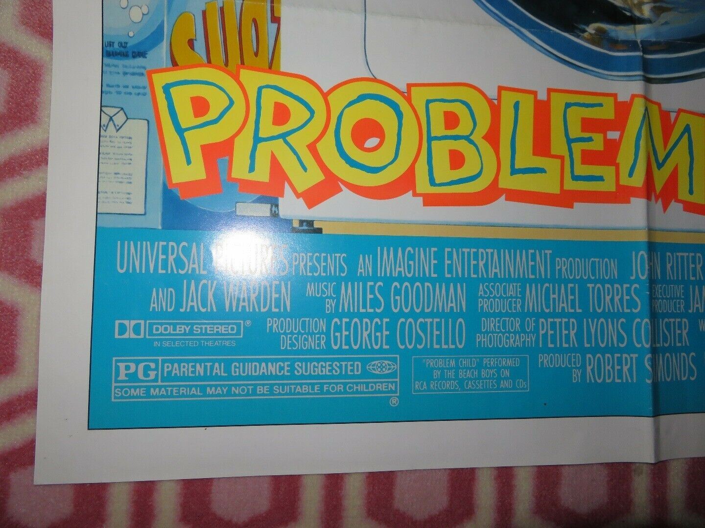 PROBLEM CHILD US ONE SHEET POSTER MICHAEK RICHARDS GILBERT GOTTFRIED - Rendezvous Cinema