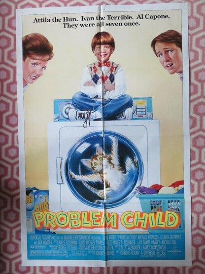 PROBLEM CHILD US ONE SHEET POSTER MICHAEK RICHARDS GILBERT GOTTFRIED - Rendezvous Cinema