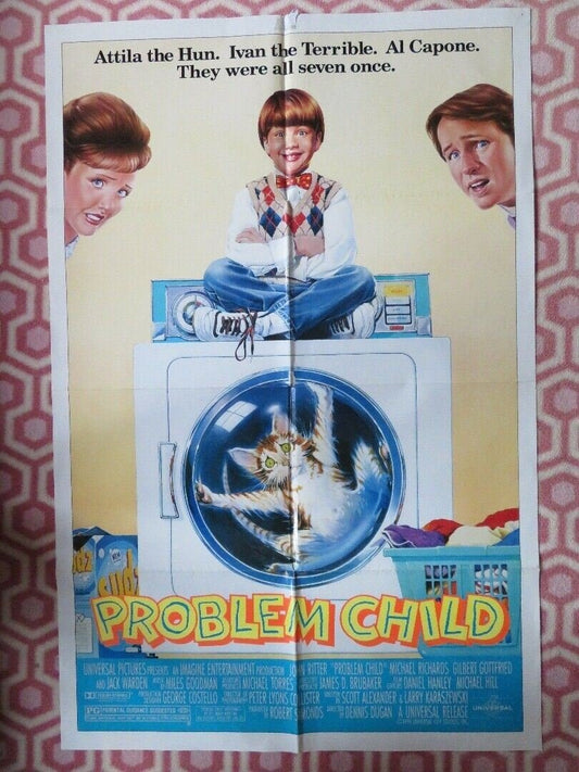 PROBLEM CHILD US ONE SHEET POSTER MICHAEK RICHARDS GILBERT GOTTFRIED - Rendezvous Cinema