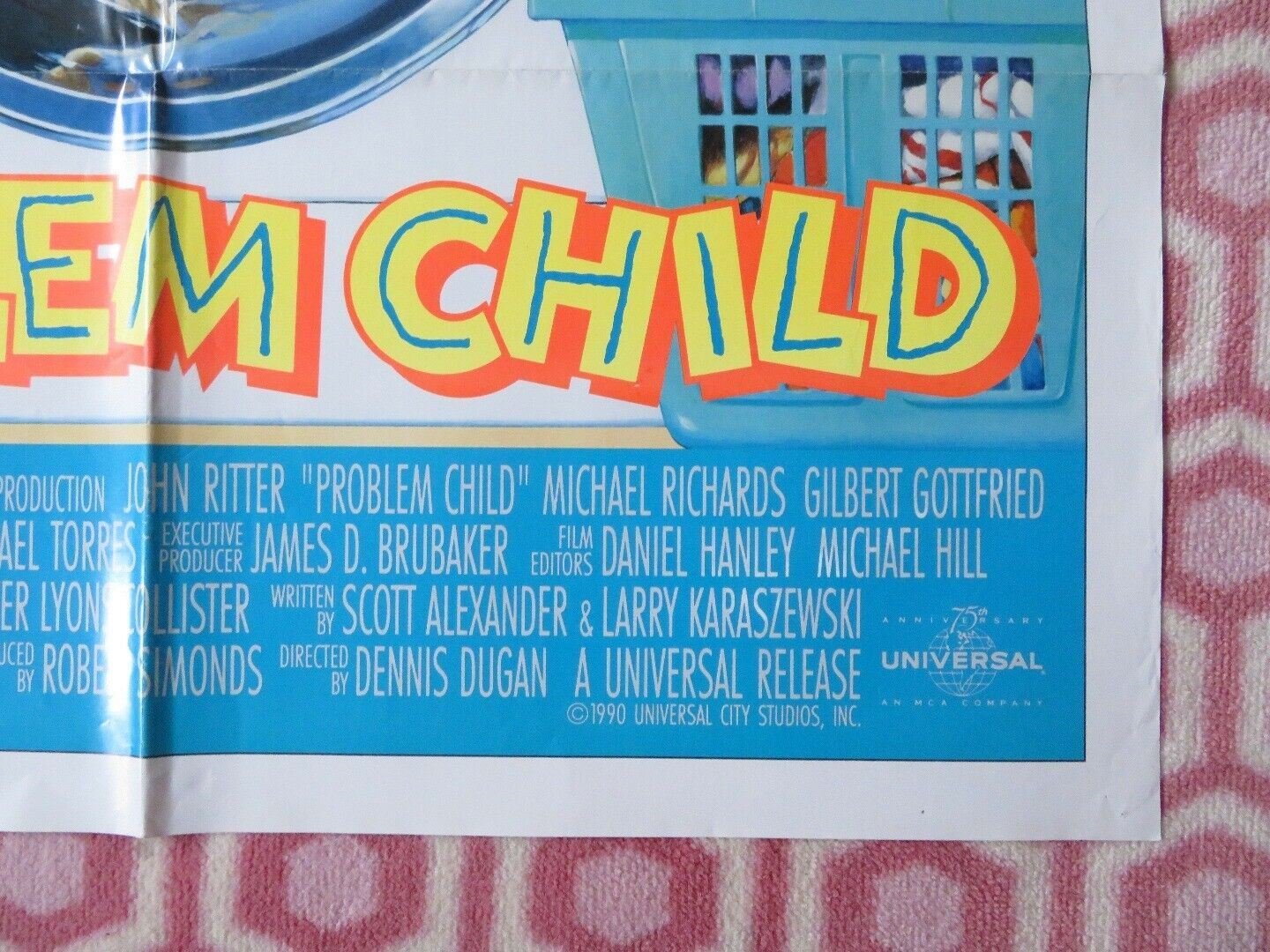 PROBLEM CHILD US ONE SHEET POSTER MICHAEK RICHARDS GILBERT GOTTFRIED - Rendezvous Cinema