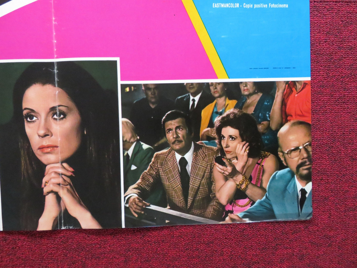 PROCESO A JESUS ITALIAN FOGLIO POSTER ANDRES MEJUTO ALFREDO MAYO 1974 Rendezvous Cinema Movie posters